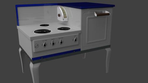 Electric Stove - c. 1930 preview image